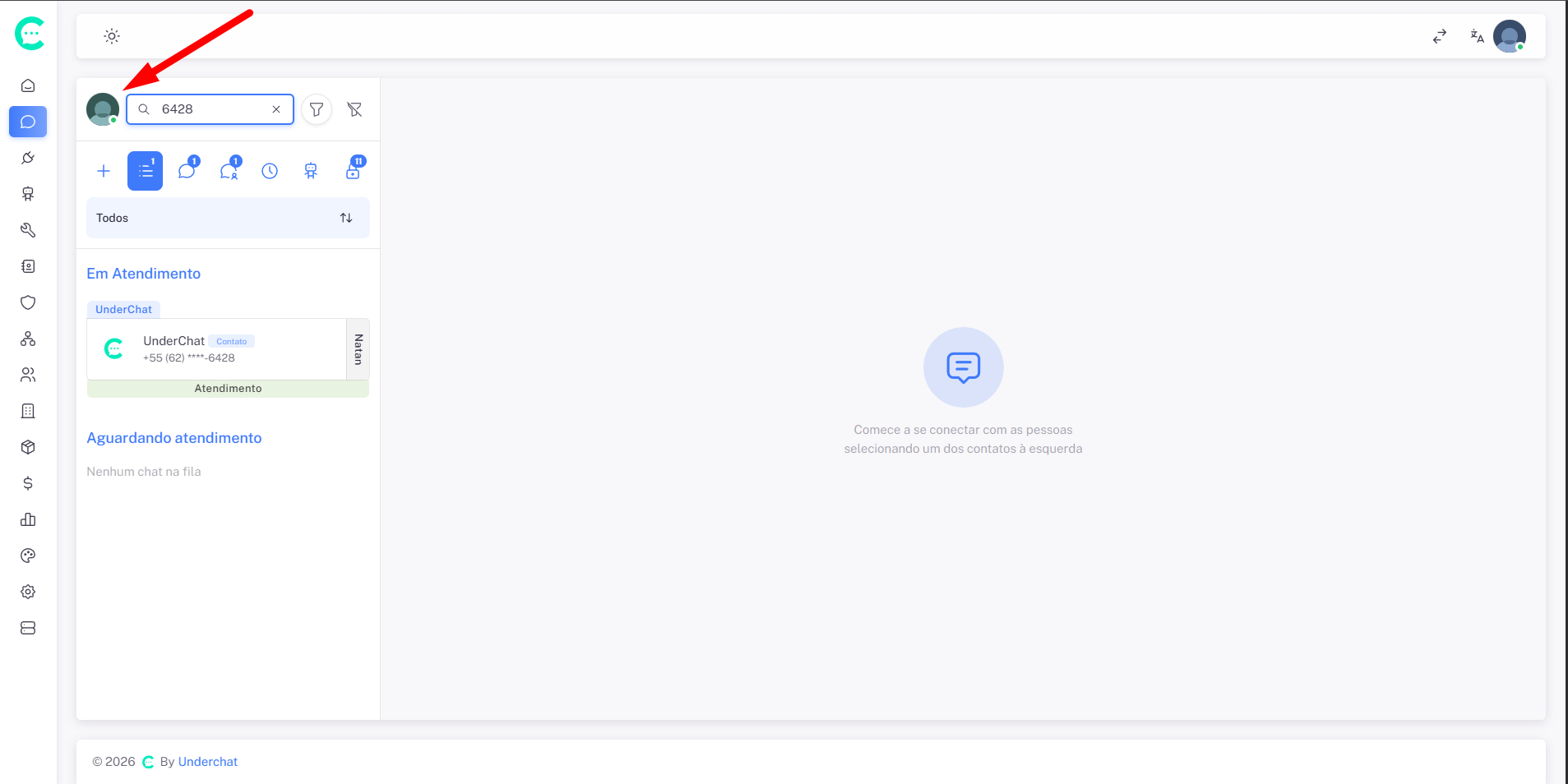Ativando notificações dentro do UnderChat