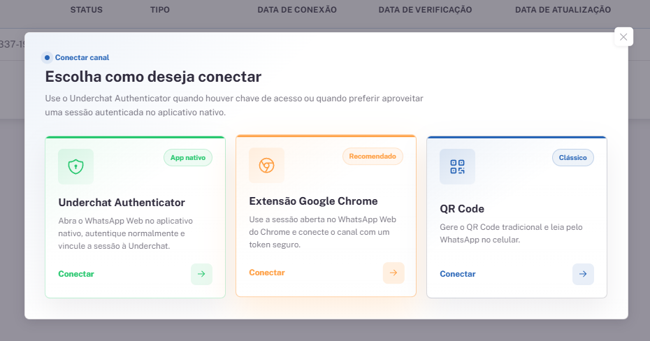 Selecionar Extensão Google Chrome